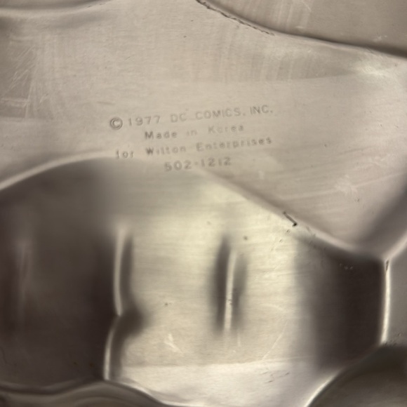 Vintage 1977 Wilton Superman DC Comics Cake Pan Superheroes - Picture 3 of 4